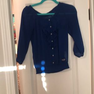 Hollister sheer top